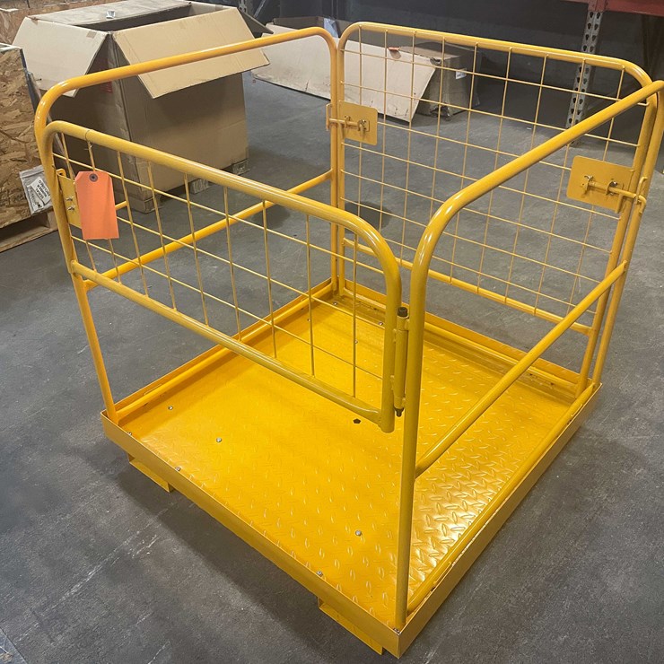 #8667 • Forklift Platform Basket With Fork Pockets (PR3)