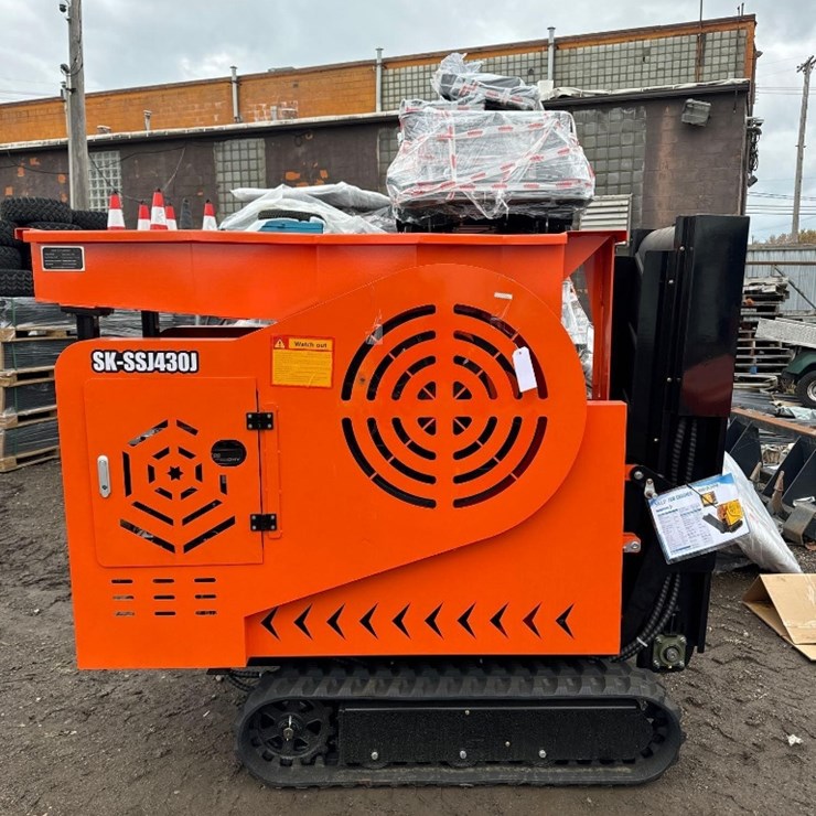 New SKLP Co Gas Jaw Crusher Model SK-SSJ430J