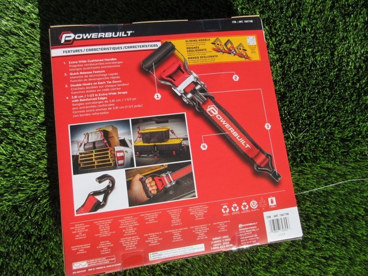 (4)-new-unused-power-built-ratchet-straps-image-2