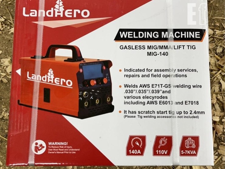 landhero-gasless-140a-110v-mig-welder-image-1