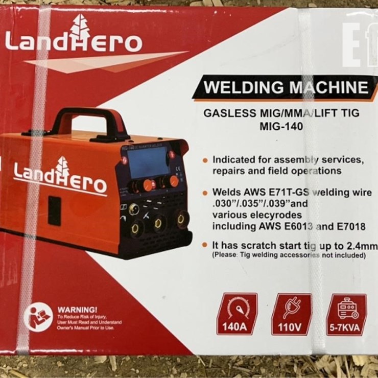 LANDHERO GASLESS 140A 110V MIG WELDER
