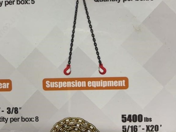 landhero-8-5/16"x7ft-3-ton-double-chain-slings-image-2