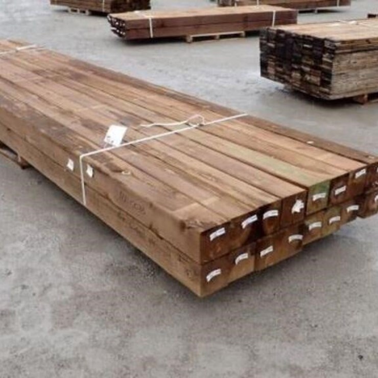 Qty Of (16) 6 In. x 6 In. x 16 Ft Pressure Treated