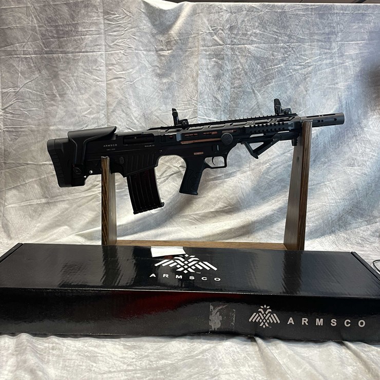 #2390 • Armsco Bullie 12 Ga. Semi-Auto Shotgun, SN: 12B21-0228