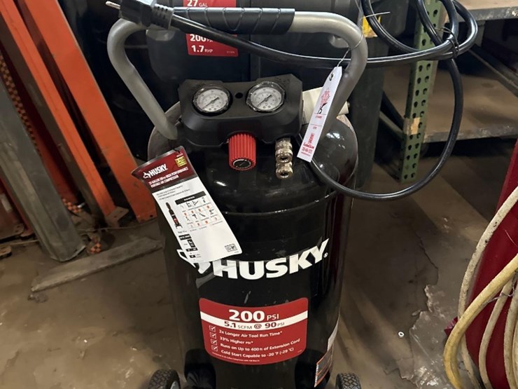 new-(out-of-box)-husky-27gal/110v-air-compressor-image-1