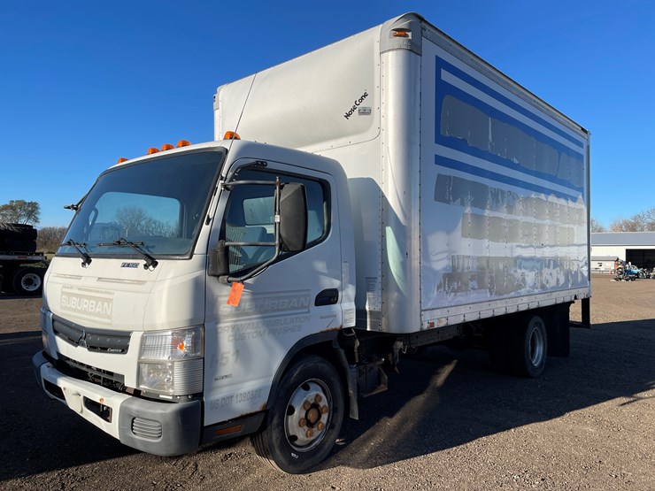 #1072-•-2012-mitsubishi-canter-fe160-cab-over-diesel-box-truck-(has-wi-title)-image-1