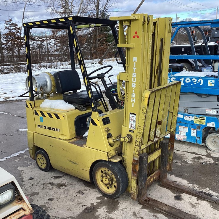 MITSUBISHI FGC15 FORKLIFT SN:AF81A-50958