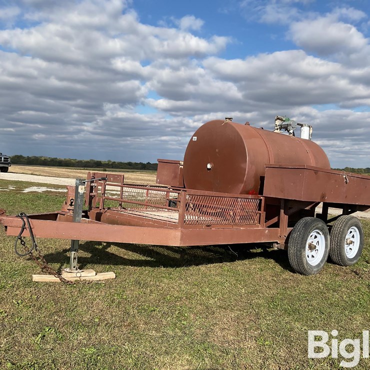 HOMEMADE FUEL TRAILER