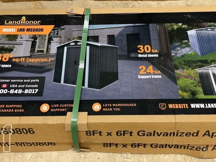 landhonor-8ft-x-6ft-galvanized-metal-shed-image-2