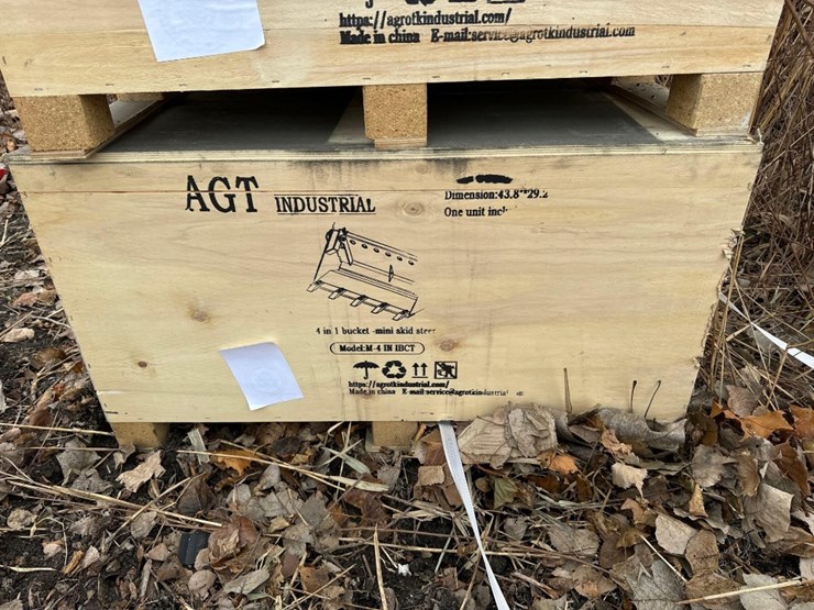 new-agt-co-mini-stand-on-skidloader-4-in-1-bucket-model-m-4-bct-image-1