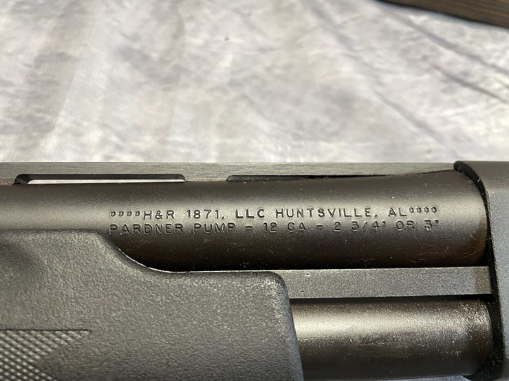 #2337-•-nef-12-ga.-pump-action-shotgun,-sn:-nz921468-image-15