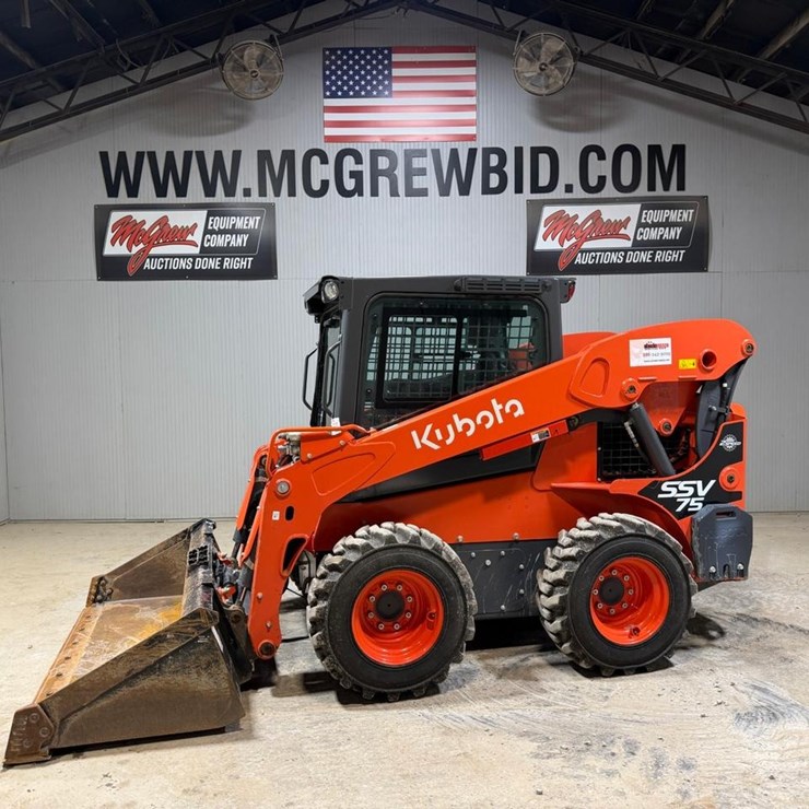 2023 Kubota SSV75HC Skid Steer Loader
