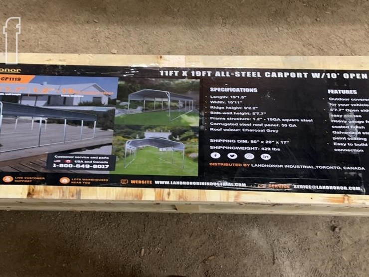 landhonor-11ft-x-19ft-steel-carport-image-1