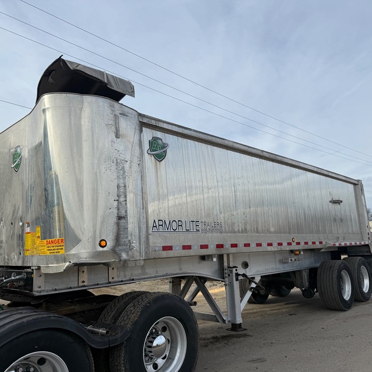 #1038 • 2024 Armorlite Aluminum Dump Trailer (Has WI Title) (Beaver Dam, WI)
