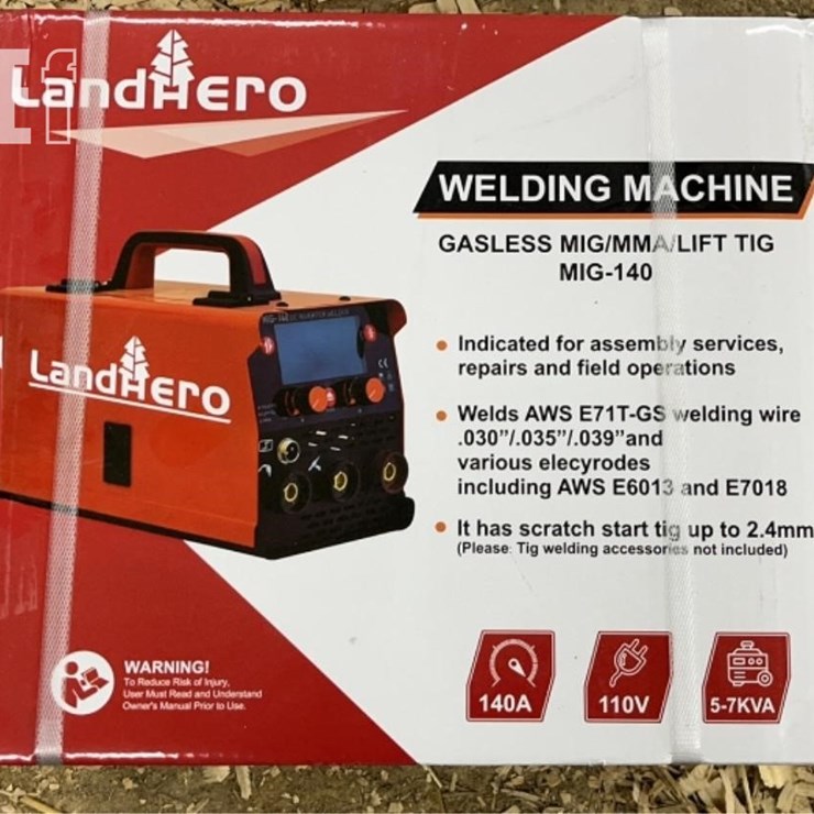 LANDHERO GASLESS 140A 110V MIG WELDER