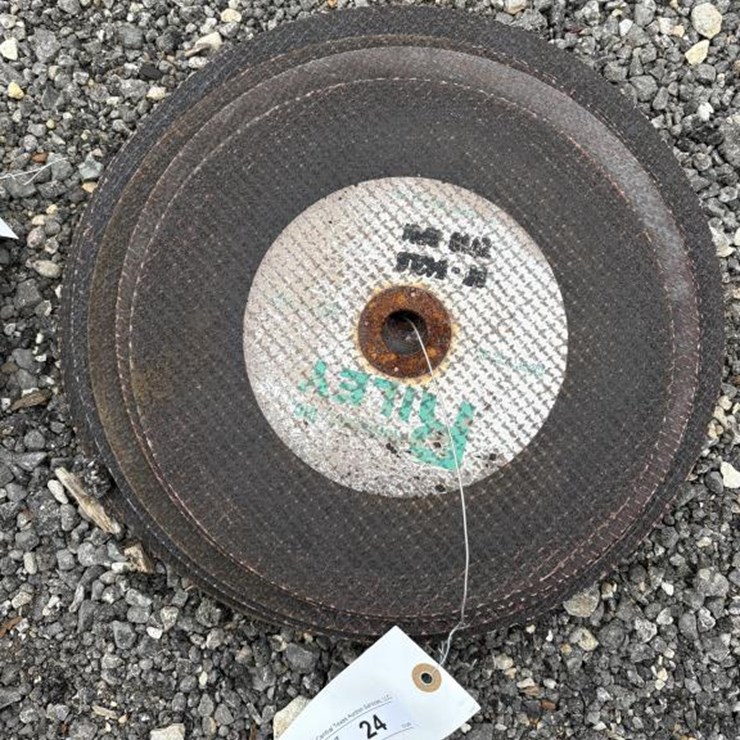 #24 • Large Cut Off Wheels- Bundle Sizes may Vary