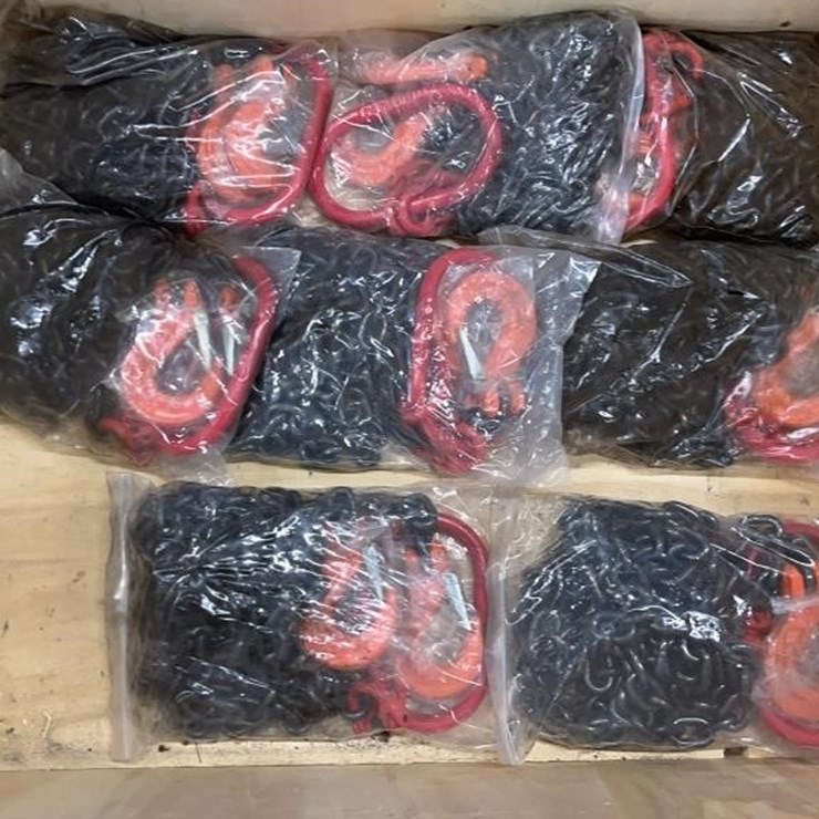 LANDHERO 8 5/16"X7FT 3 TON DOUBLE CHAIN SLINGS