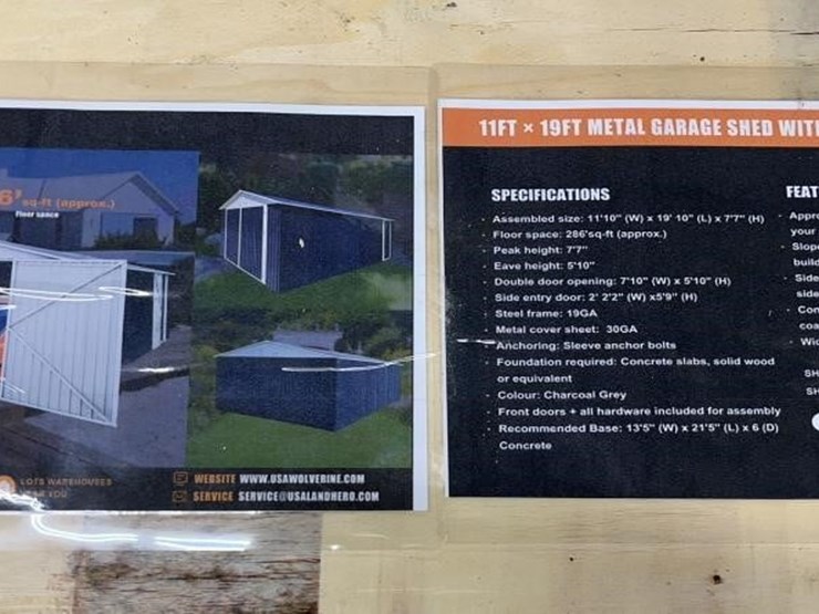 landhero-11ft-x-19ft-metal-garage-shed-image-1