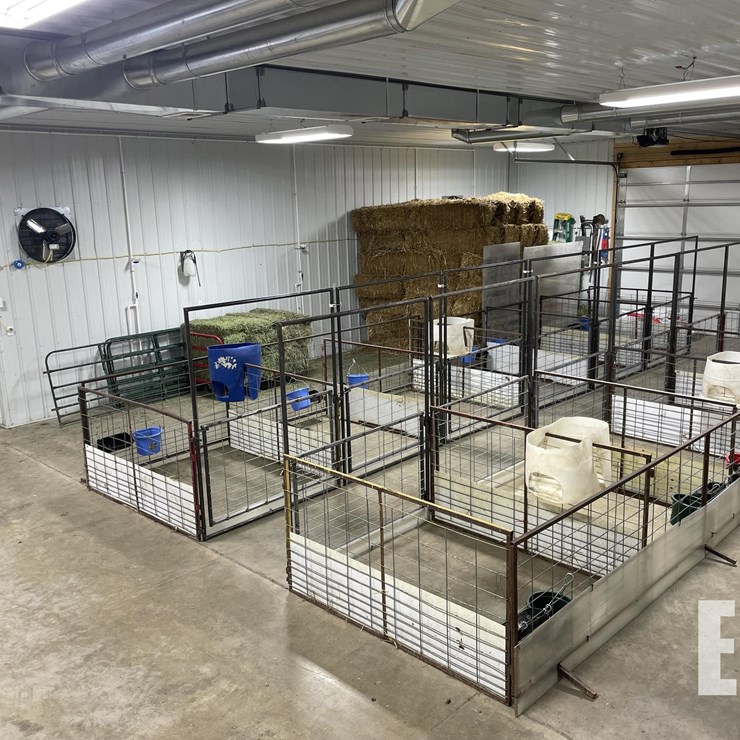 HOMEMADE 3-SIDED SHEEP/GOAT PENS