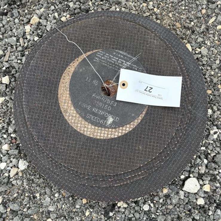 #27 • Large Cut Off Wheels- Bundle Sizes may Vary