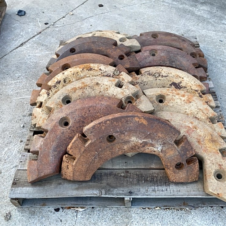 6 - IH Split Wheel Weights ( 12 halves)