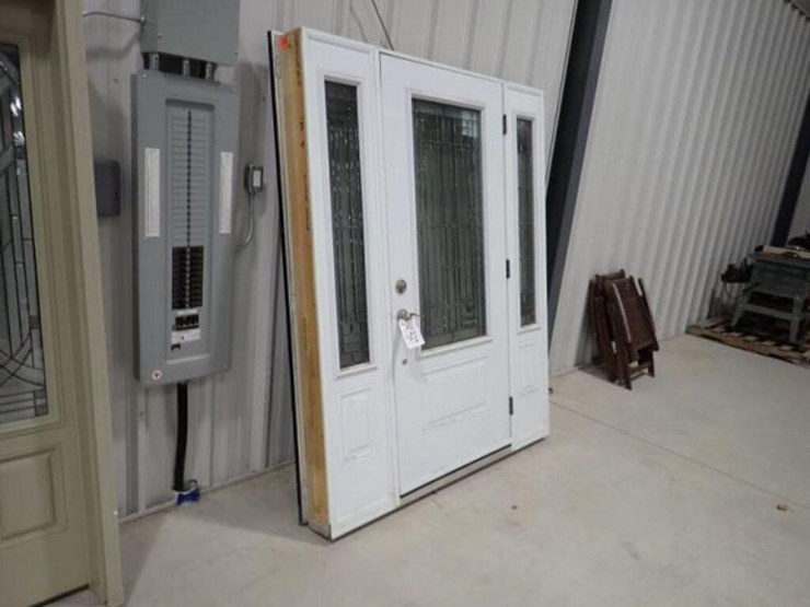 black-front-door-w/side-glass-panes-&-frame-image-6