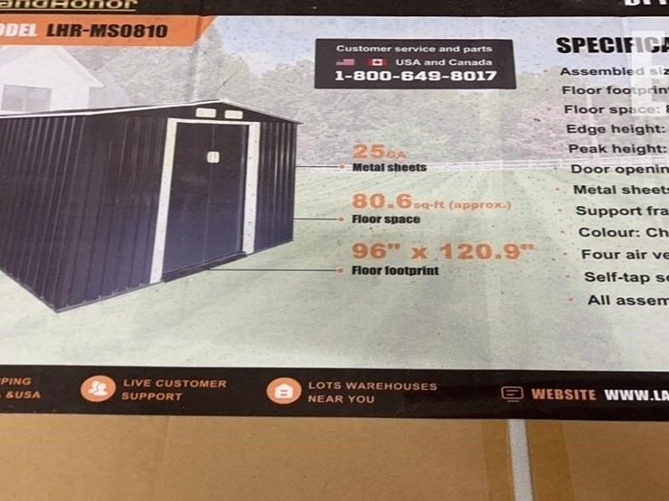 landhonor-8ft-x-10ft-galvanized-metal-shed-image-2