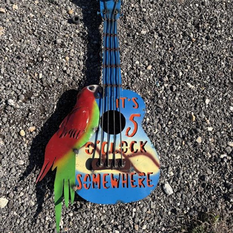 #96 • Metal Art- 5 O'Clock Somewhere Guitar