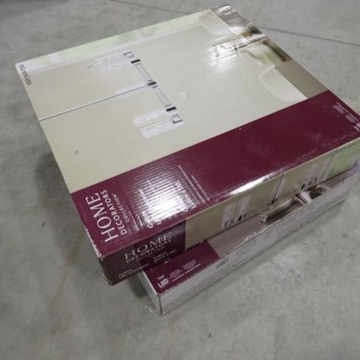 Qty Of (2) Home Decorations Callum LED Chandelier