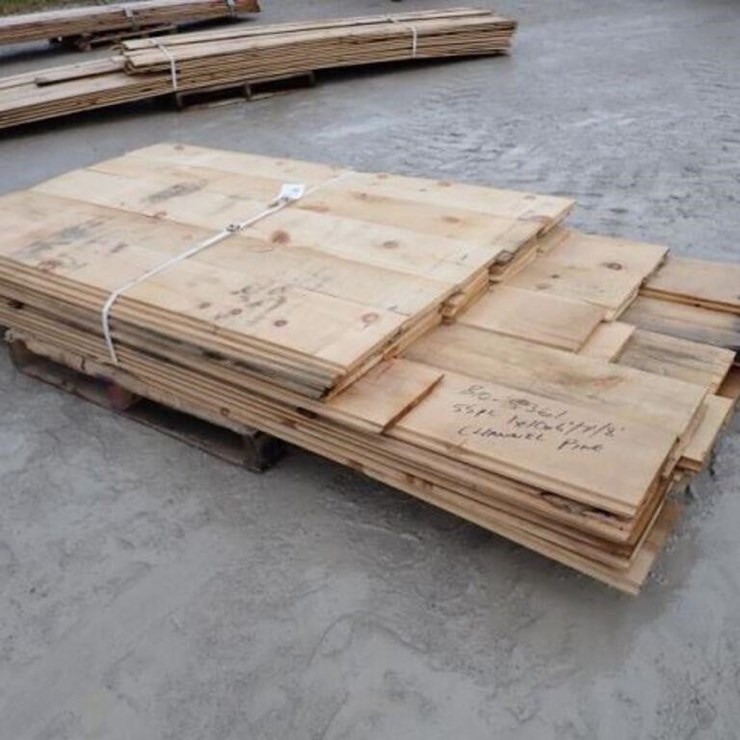 Qty Of (55) 1 In. x 10 In. x 6-8 Ft Pine Channel B