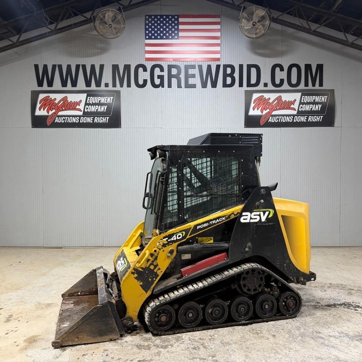 2019 ASV RT40 Skid Steer Loader