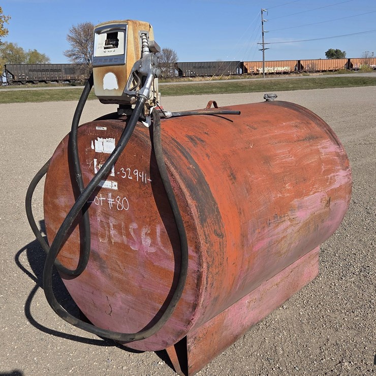 500 Gal Fuel Barrel