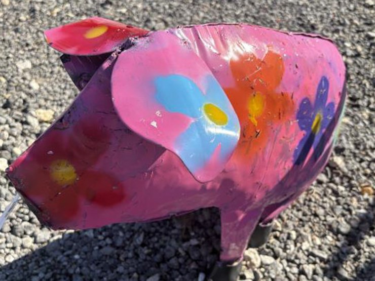 #50-•-metal-art--small-pig-image-1