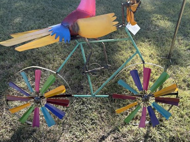 #94-•-metal-art--roadrunner-on-bike-whirlygig-image-1