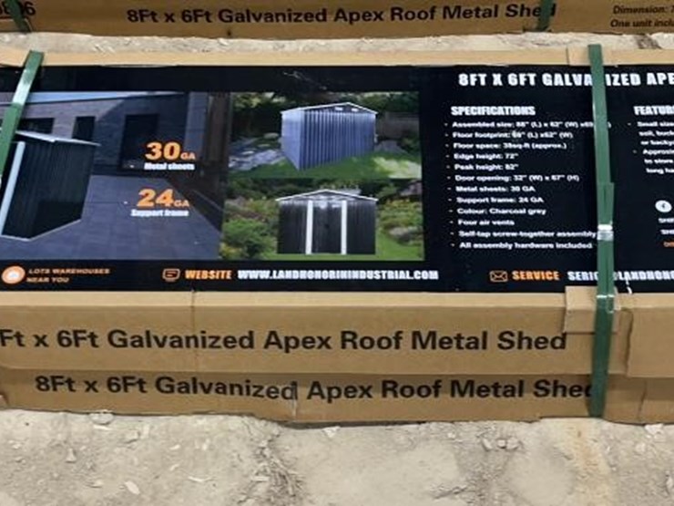 landhonor-8ft-x-6ft-galvanized-metal-shed-image-1