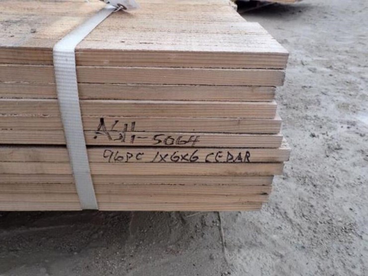 qty-of-(96)-1-in.-x-6-in.-x-6-ft-cedar-lumber-a511-image-8