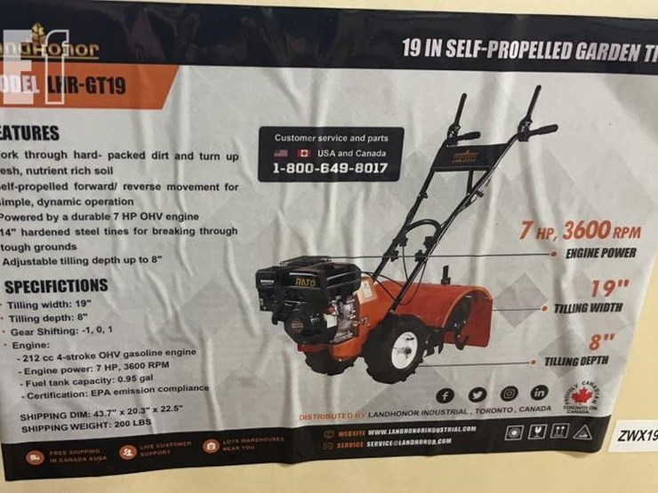 landhonor-19in-garden-tiller-image-1