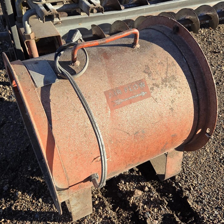 11’ Grain Bin Sweep And Dryer Fan