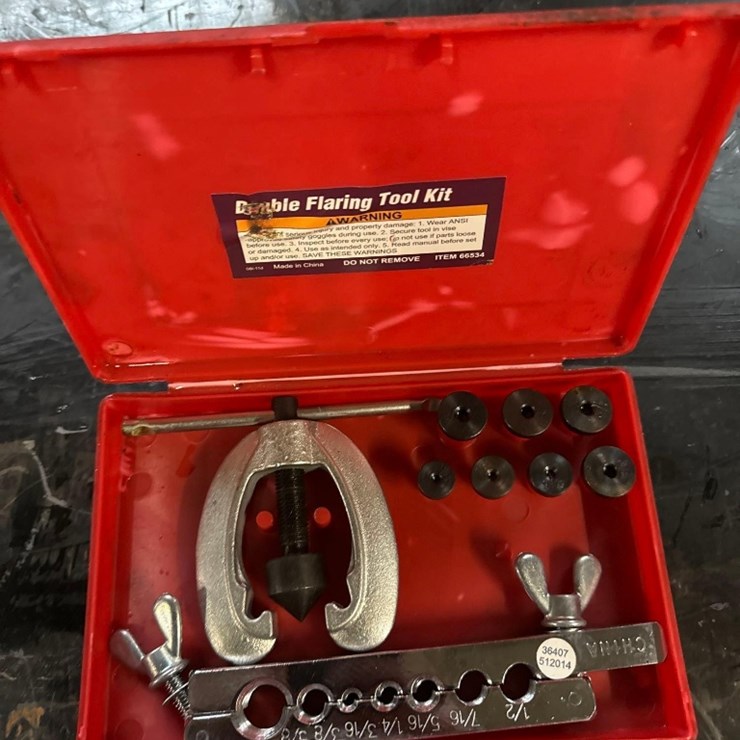 Unmarked Double Flaring Tool Kit