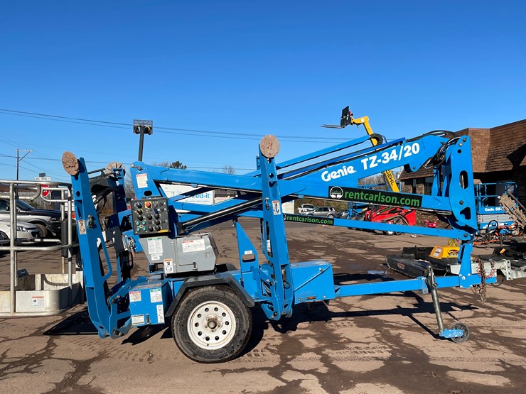#450-•-2021-genie-tz-34-electric-towable-telescopic-boom-lift-(ashland-wi)-image-4