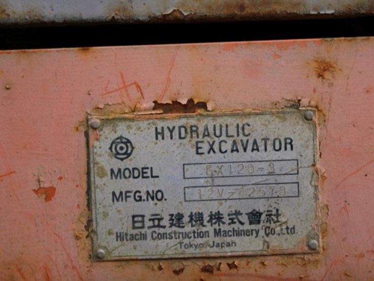 hitachi-excavator-120-3-5342-hrs-sn-12v42578-24'-boom-with-wain-roy-digging-image-12
