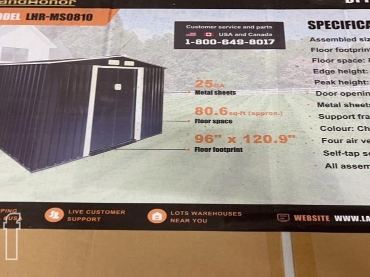landhonor-8ft-x-10ft-galvanized-metal-shed-image-2