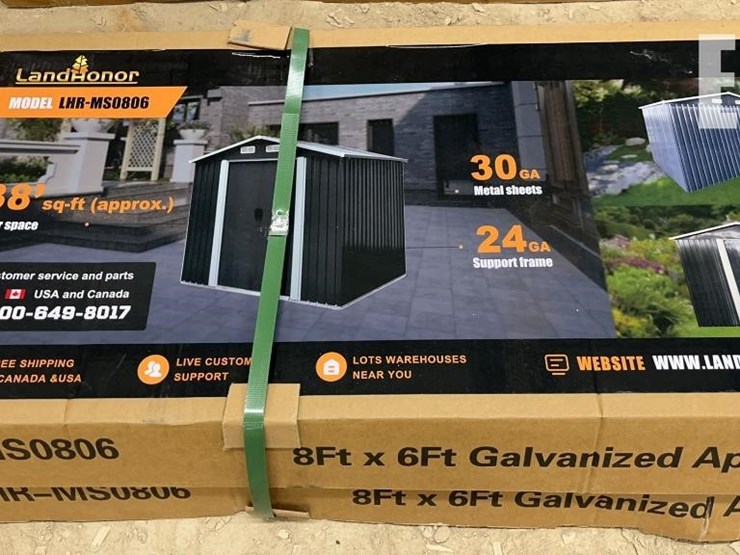 landhonor-8ft-x-6ft-galvanized-metal-shed-image-2