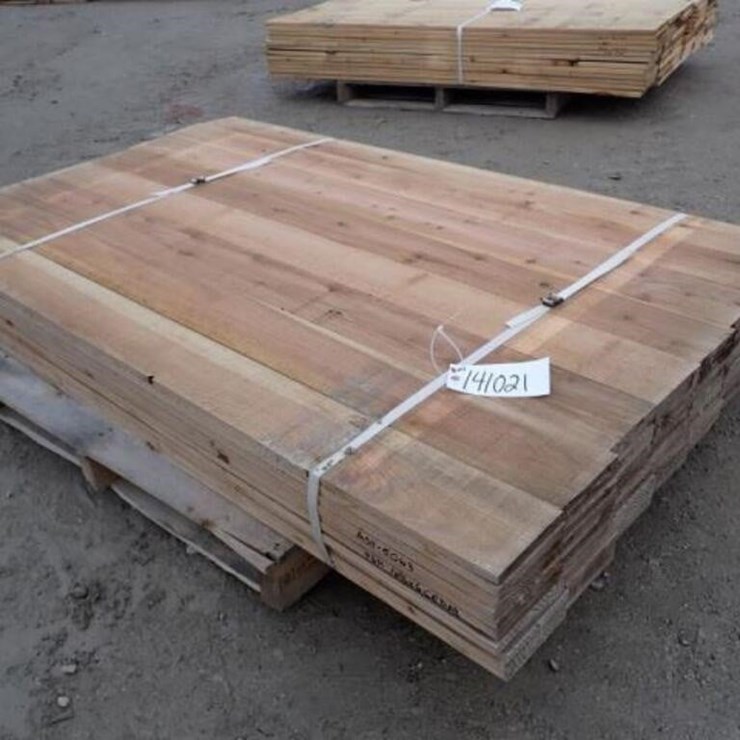 Qty Of (96) 1 In. x 6 In. x 6 Ft Cedar Lumber A511