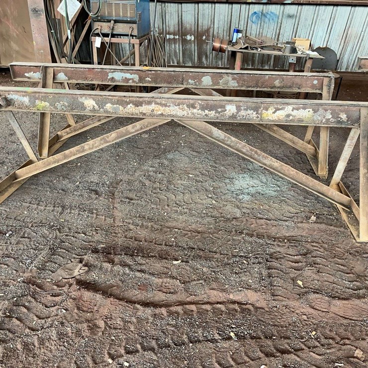 (2) Steel Saw Horses