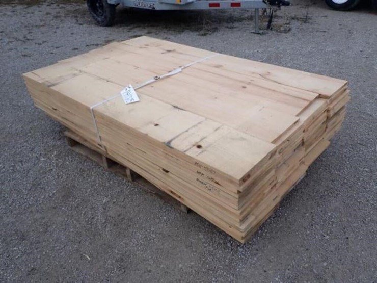 qty-of-(64)-1-in.-x-12-in.-x-6-ft-rough-one-side-a-image-1