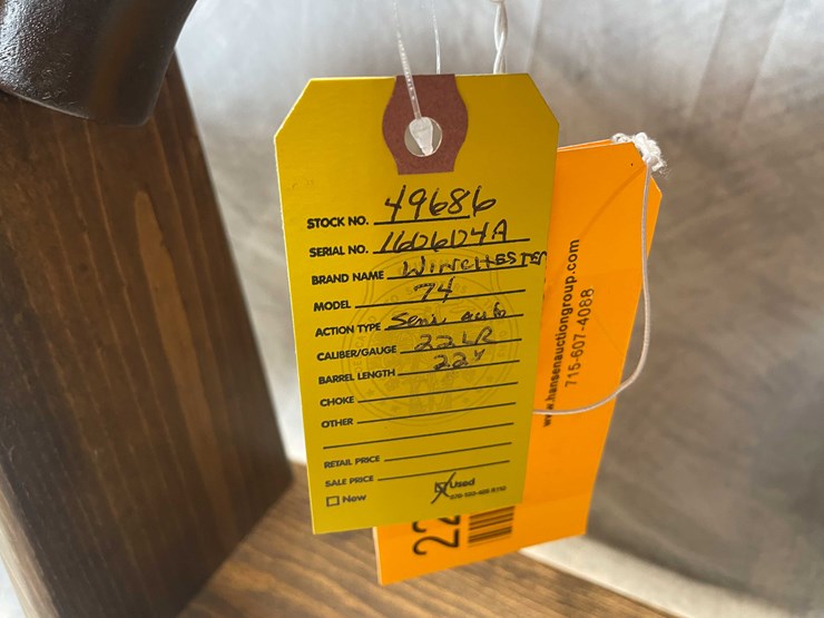 #2296-•-original-winchester-model-74-22-lr-semi-auto-rifle,-sn:-160604a-image-15