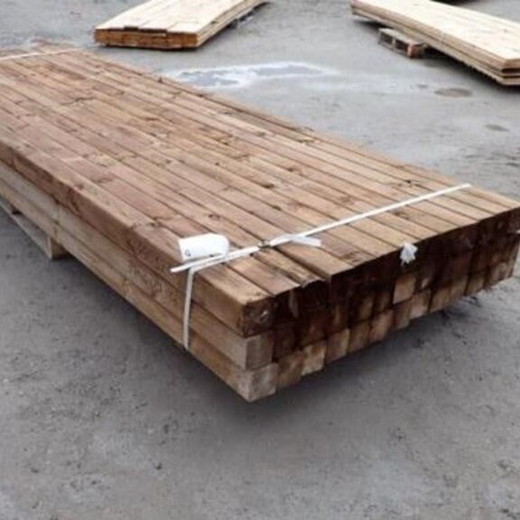 Qty Of (39) 4 In. x 4 In. x 12 Ft Pressure Treated