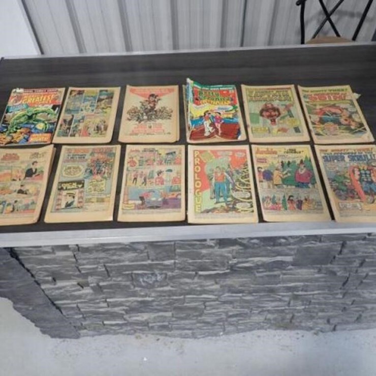 Qty Of Vintage Comic Books