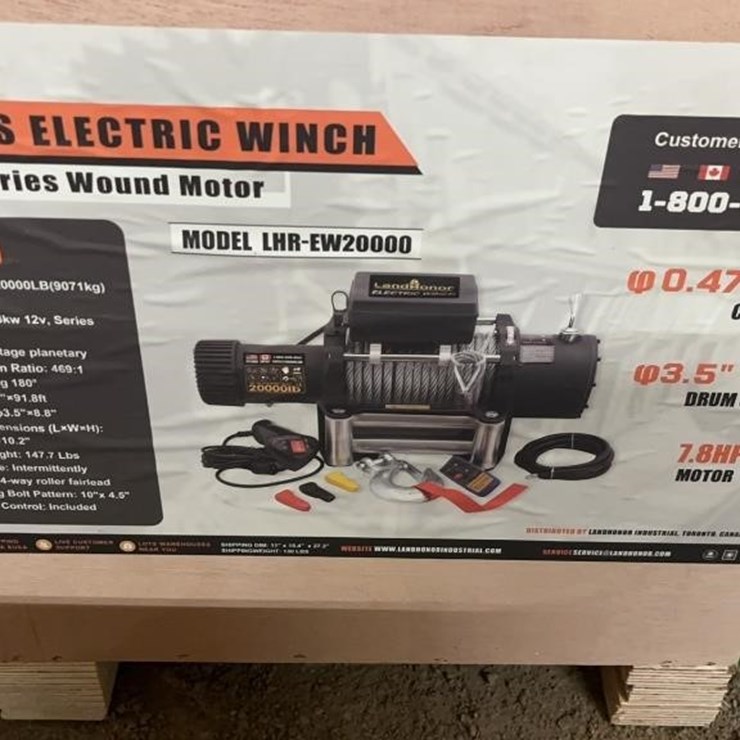 LANDHONOR 20,000LBS ELECTRIC WINCH